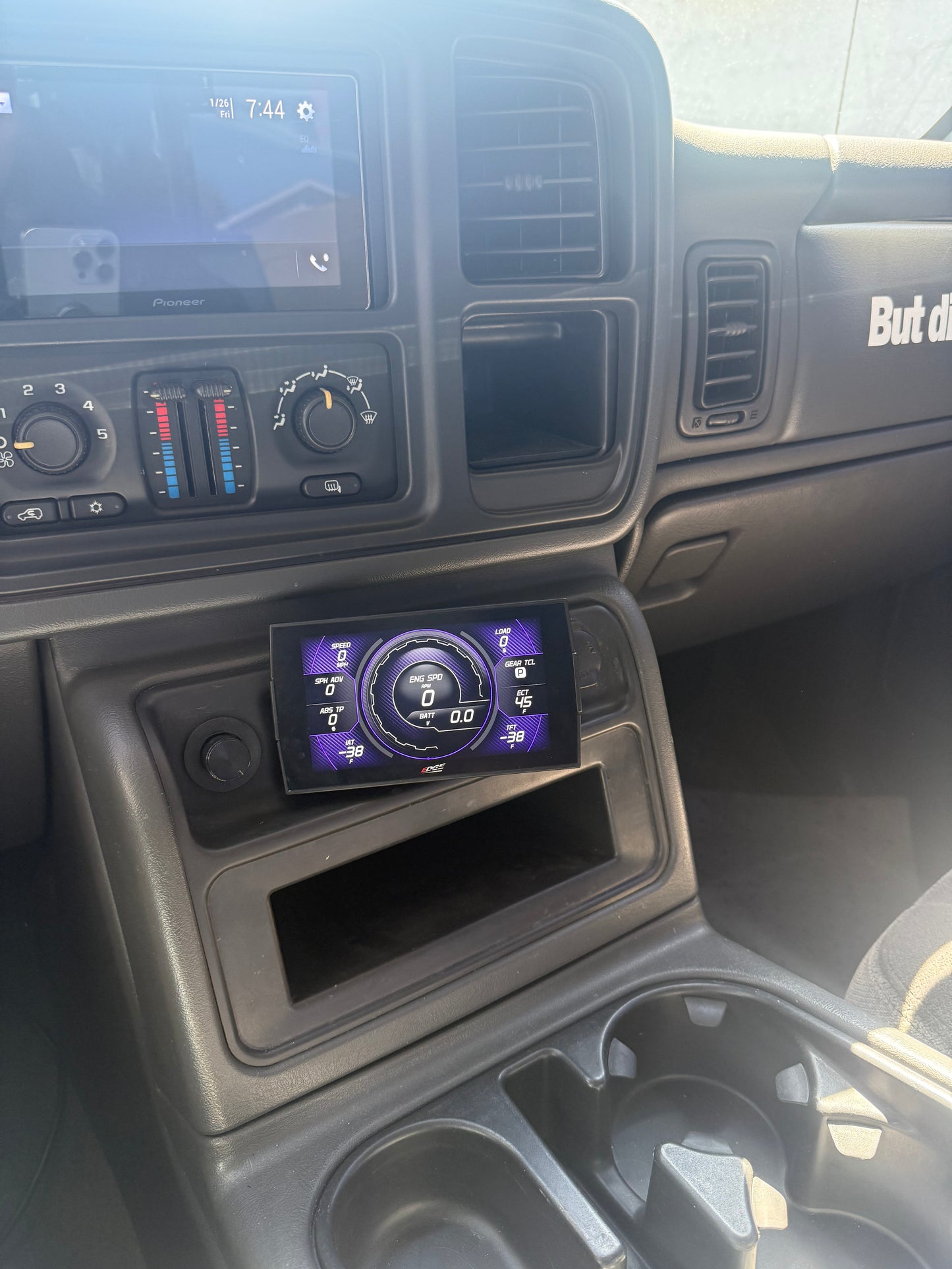 03-07 Silverado/Sierra Center Console Edge Cts Mount